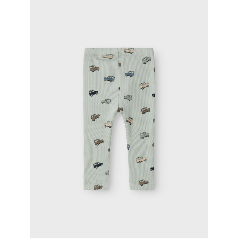 NAME IT BABY Hukab Long John Leggings - Aqua Gray
