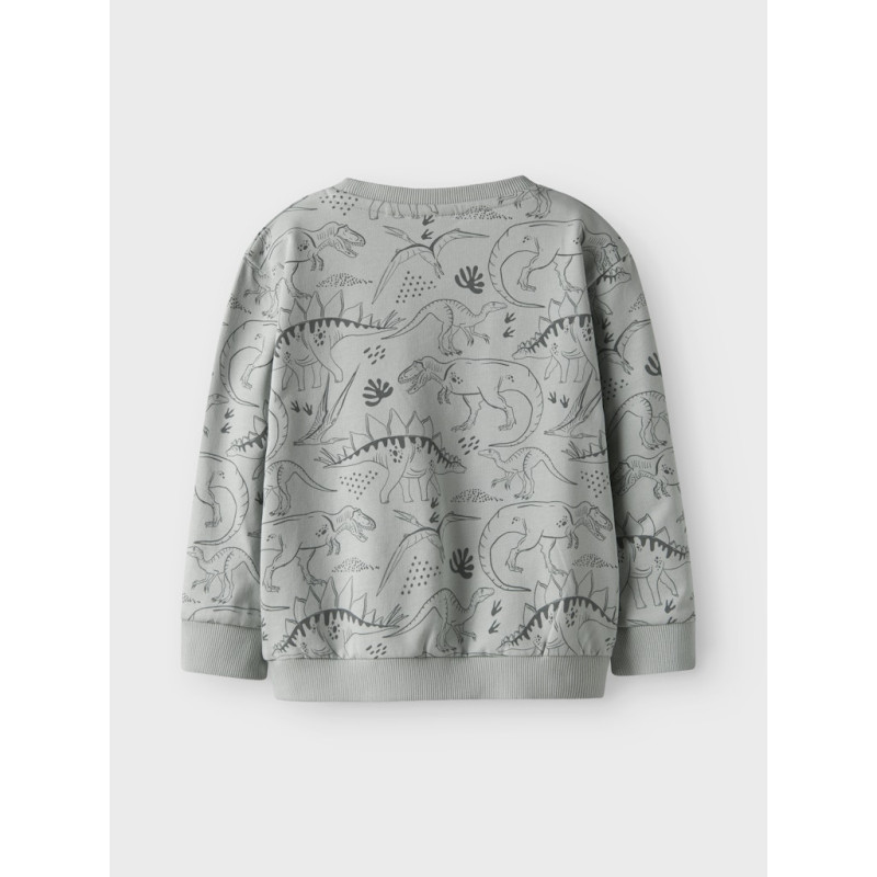 NAME IT MINI Vermo L/S Sweatshirt - Aqua Gray
