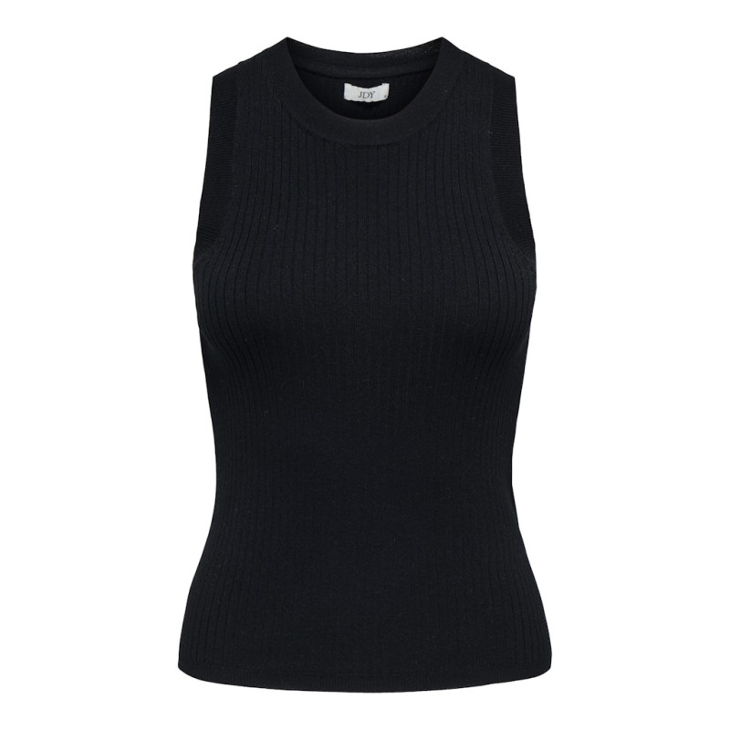 JDY Aya Strikket Tank Top - Sort