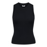 JDY Aya Strikket Tank Top - Sort