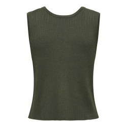 JDY Alexandra S/L Vendbar Binde Top - Beluga