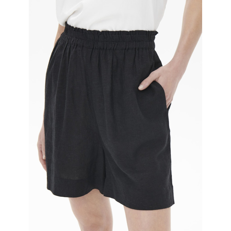 ONLY Tokyo Hør Shorts - Sort