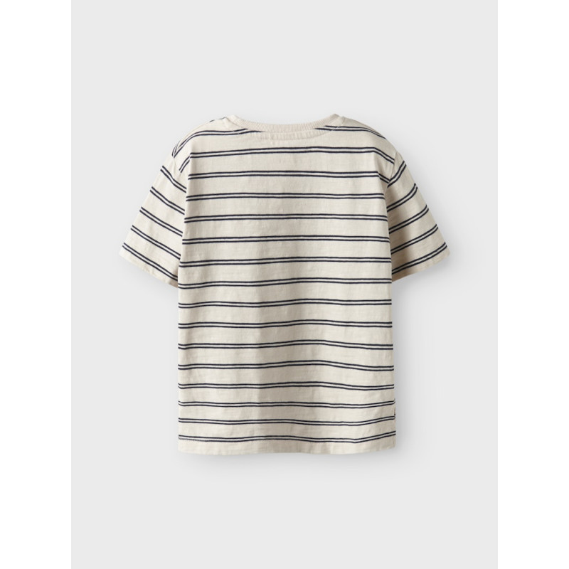 NAME IT MINI Voby T-shirt - Whitecap Gray / Navy Blazer NAME IT MINI Voby T-shirt - Whitecap Gray / Navy Blazer