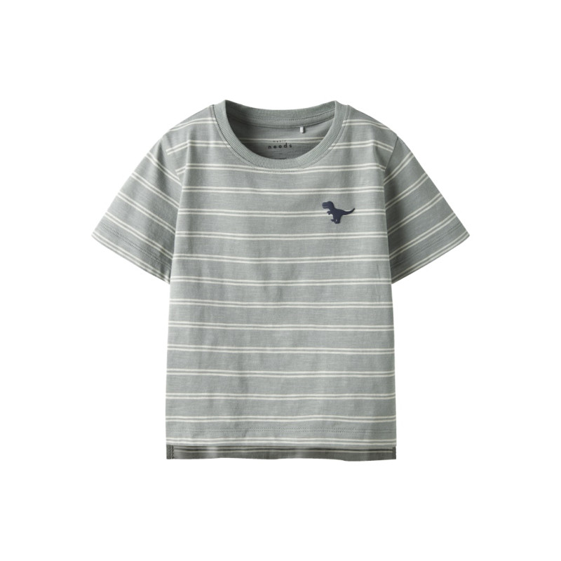 NAME IT MINI Voby T-shirt - Slate Gray NAME IT MINI Voby T-shirt - Slate Gray