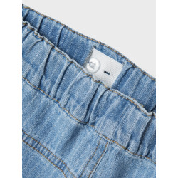 NAME IT KIDS Ryan Cargo Denim Shorts 3950 - Light Blue Denim