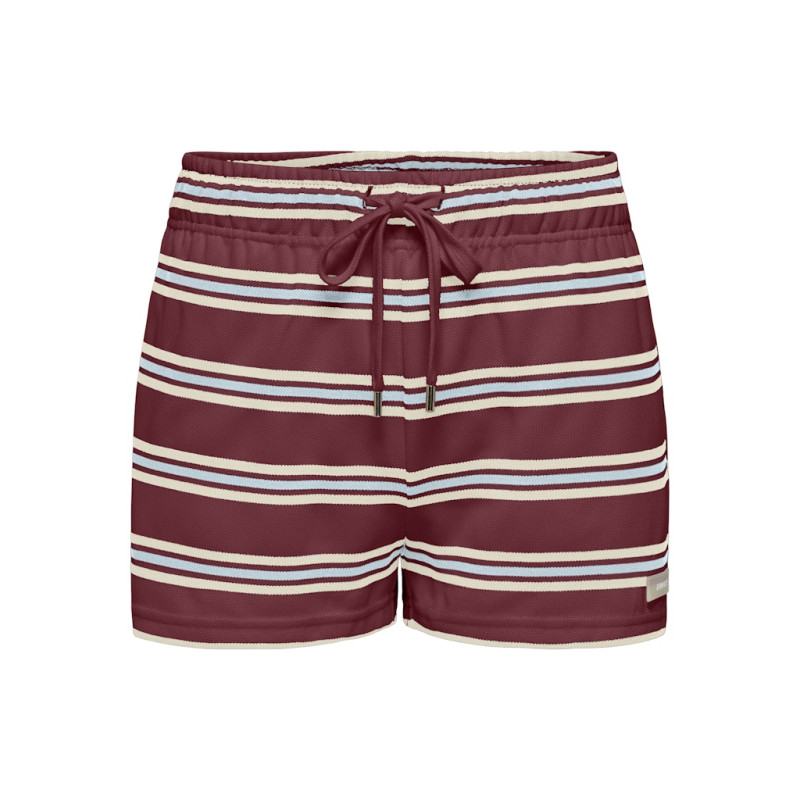 ONLY Evie Shorts - Ruby Wine ONLY Evie Shorts - Ruby Wine