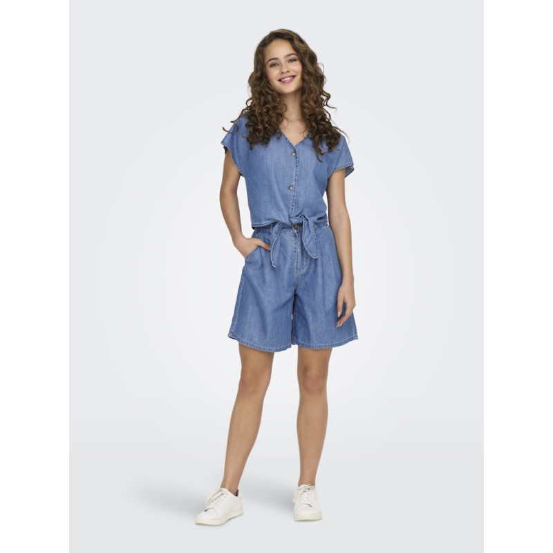 ONLY Bea Denim Shorts - Medium Blue Denim ONLY Bea Denim Shorts - Medium Blue Denim