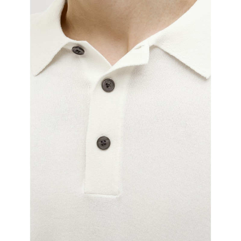 JACK & JONES PREMIUM William S/S Polo - Cloud Dancer JACK & JONES PREMIUM William S/S Polo - Cloud Dancer