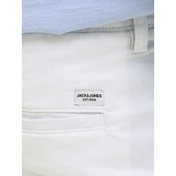 JACK & JONES Kane Hybrid Bondi Hør Joggingbukser - Hvid JACK & JONES Kane Hybrid Bondi Hør Joggingbukser - Hvid