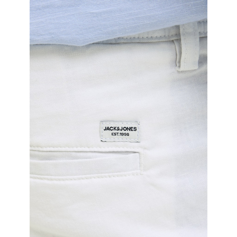 JACK & JONES Kane Hybrid Bondi Hør Joggingbukser - Hvid JACK & JONES Kane Hybrid Bondi Hør Joggingbukser - Hvid