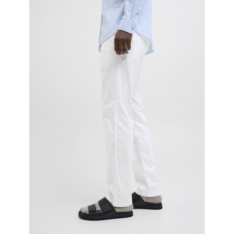 JACK & JONES Kane Hybrid Bondi Hør Joggingbukser - Hvid JACK & JONES Kane Hybrid Bondi Hør Joggingbukser - Hvid