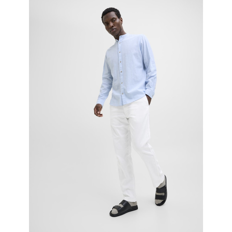 JACK & JONES Kane Hybrid Bondi Hør Joggingbukser - Hvid JACK & JONES Kane Hybrid Bondi Hør Joggingbukser - Hvid