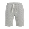 JACK & JONES Karl May Jogging Shorts - Dark Navy / Cloud Dancer