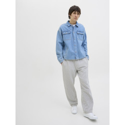 JACK & JONES Karl May Jogging Bukser - Dark Navy / Cloud Dancer JACK & JONES Karl May Jogging Bukser - Dark Navy / Cloud Dancer