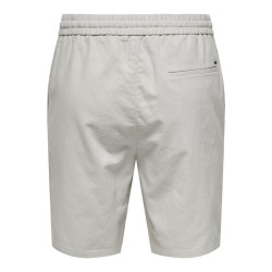 ONLY & SONS Linus Loose Hør Shorts - Glacier Gray ONLY & SONS Linus Loose Hør Shorts - Glacier Gray