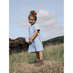 NAME IT MINI Gemma Denim Kjole - Medium Blue Denim