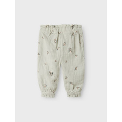 NAME IT BABY Hikka Bukser - Aqua Gray