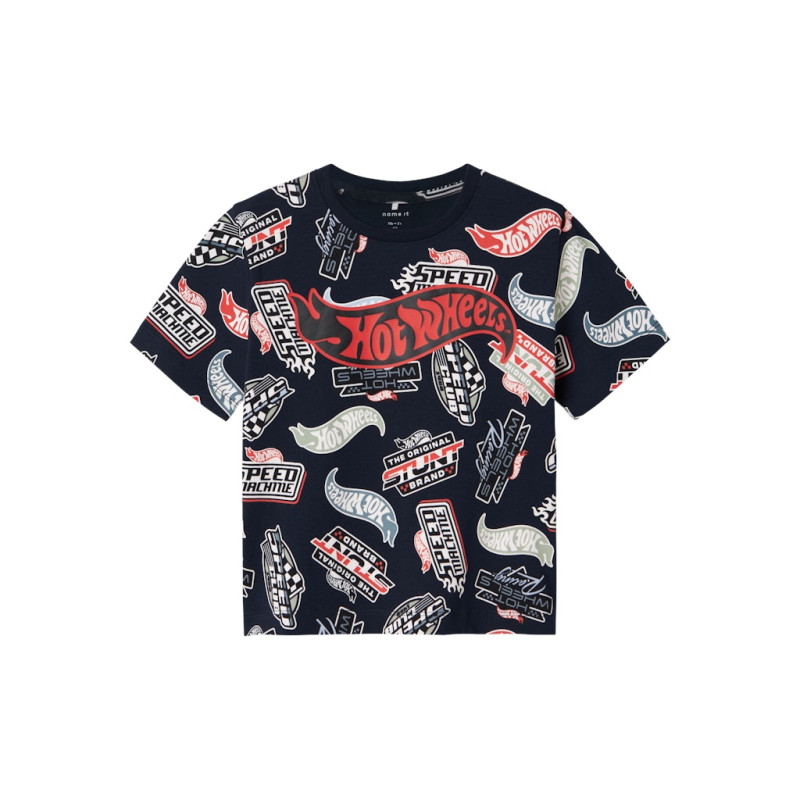 NAME IT MINI Mary Hotwheels T-shirt - Navy Blazer NAME IT MINI Mary Hotwheels T-shirt - Navy Blazer