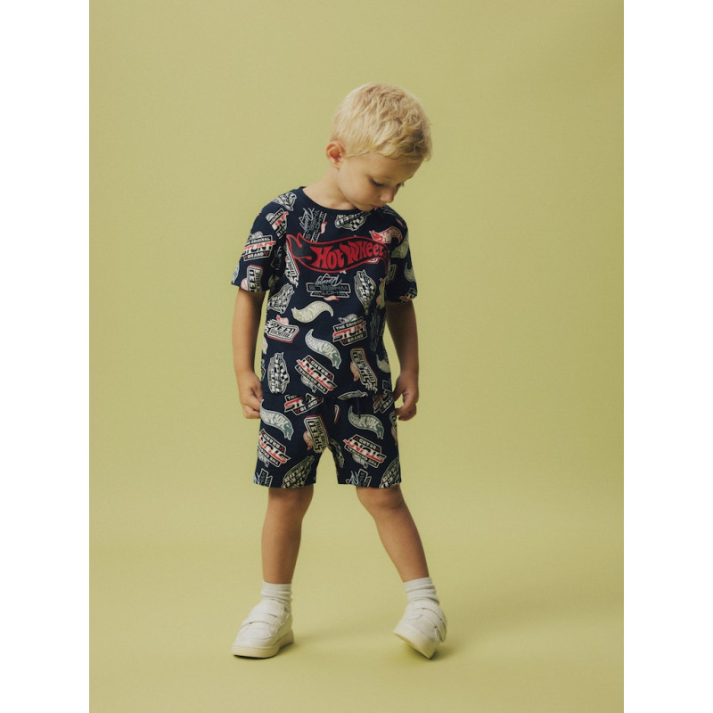 NAME IT MINI Mary Hotwheels T-shirt - Navy Blazer NAME IT MINI Mary Hotwheels T-shirt - Navy Blazer