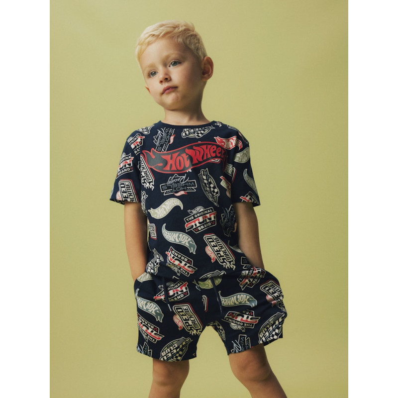 NAME IT MINI Mary Hotwheels T-shirt - Navy Blazer NAME IT MINI Mary Hotwheels T-shirt - Navy Blazer