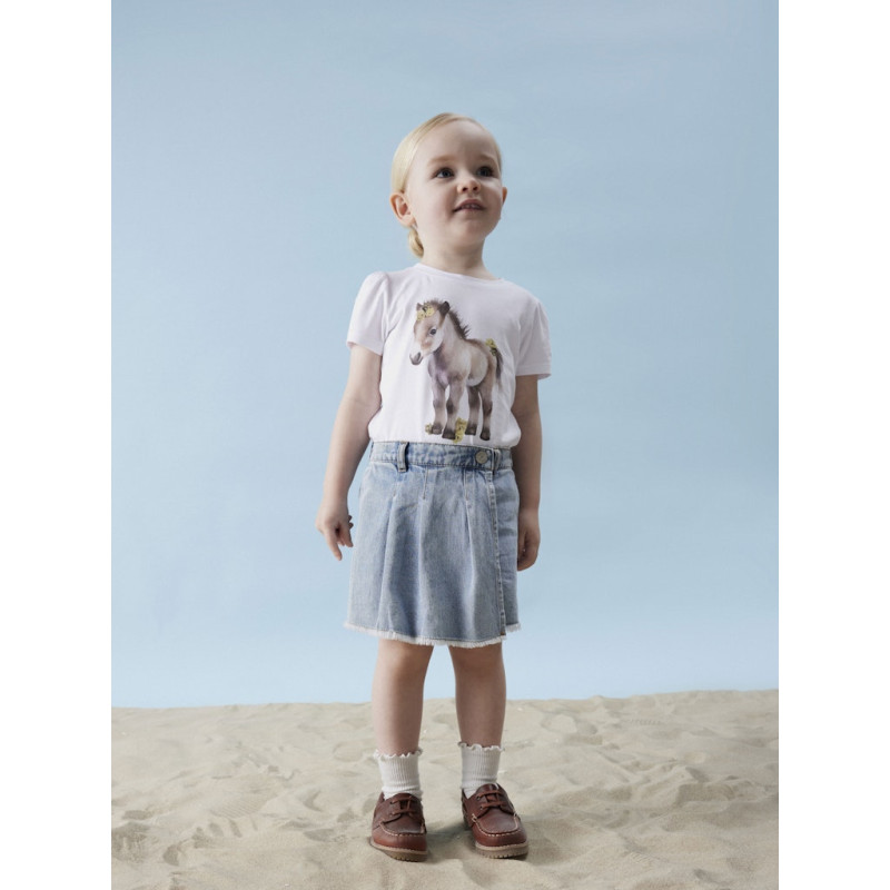 NAME IT MINI Hani T-shirt - Bright White NAME IT MINI Hani T-shirt - Bright White