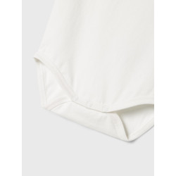 NAME IT BABY Hillie S/S Bodystocking - Bright White NAME IT BABY Hillie S/S Bodystocking - Bright White
