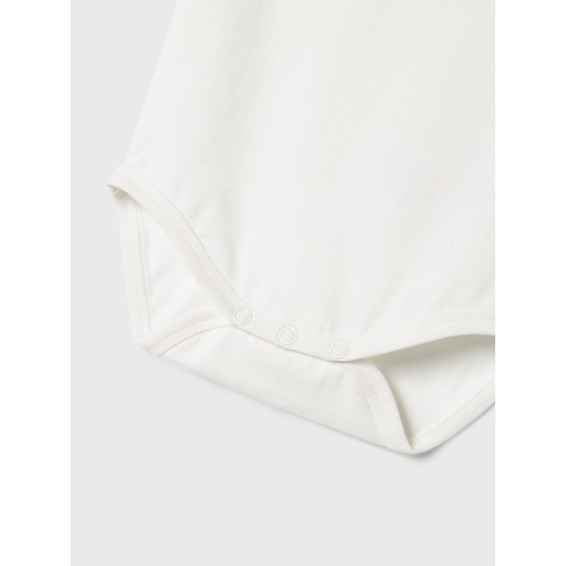 NAME IT BABY Hillie S/S Bodystocking - Bright White NAME IT BABY Hillie S/S Bodystocking - Bright White