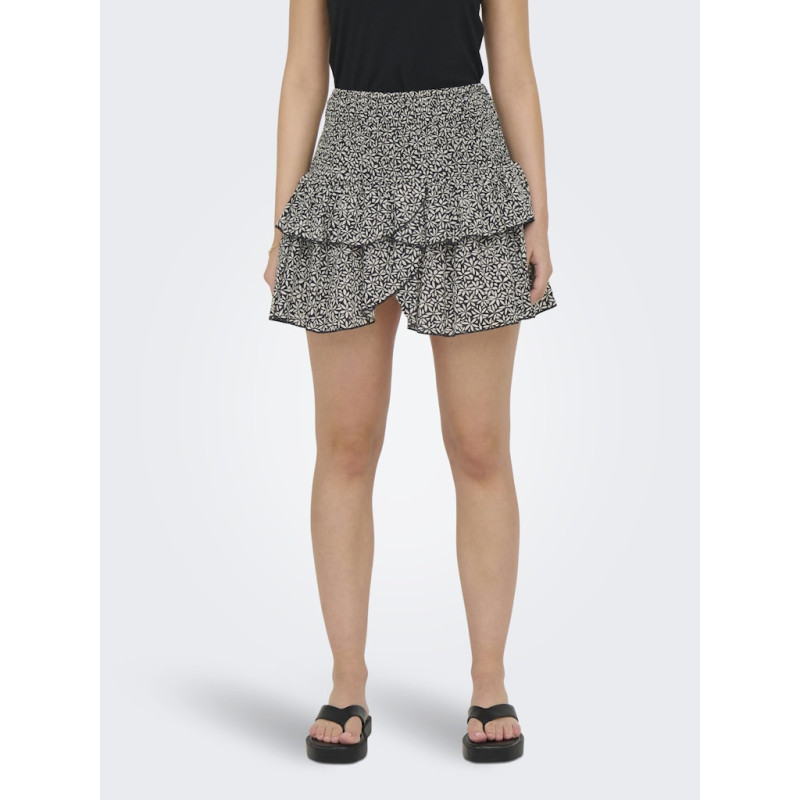 ONLY Nadja 2 I 1 Nederdel - Pumice Stone / Lumina Flower ONLY Nadja 2 I 1 Nederdel - Pumice Stone / Lumina Flower