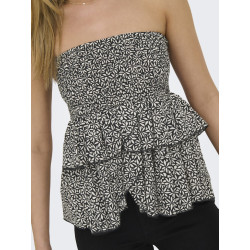 ONLY Nadja 2 I 1 Nederdel - Pumice Stone / Lumina Flower ONLY Nadja 2 I 1 Nederdel - Pumice Stone / Lumina Flower