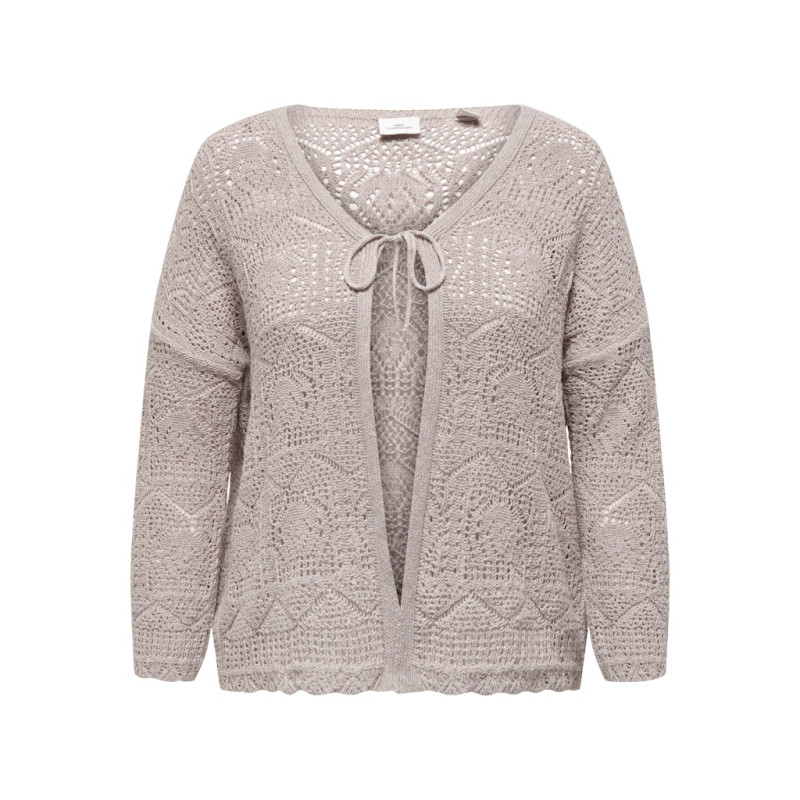 ONLY CARMAKOMA Beachie Cardigan - Sandshell