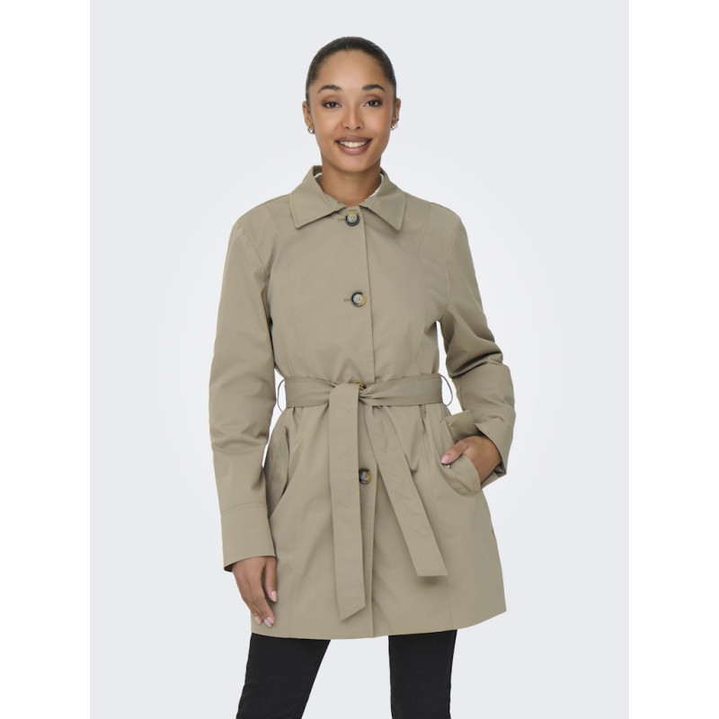 JDY Isadora Trenchcoat - Weathered Teak JDY Isadora Trenchcoat - Weathered Teak