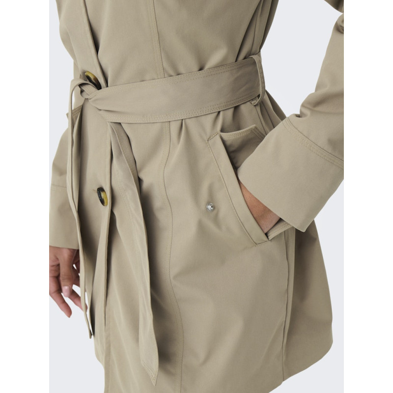 JDY Isadora Trenchcoat - Weathered Teak JDY Isadora Trenchcoat - Weathered Teak