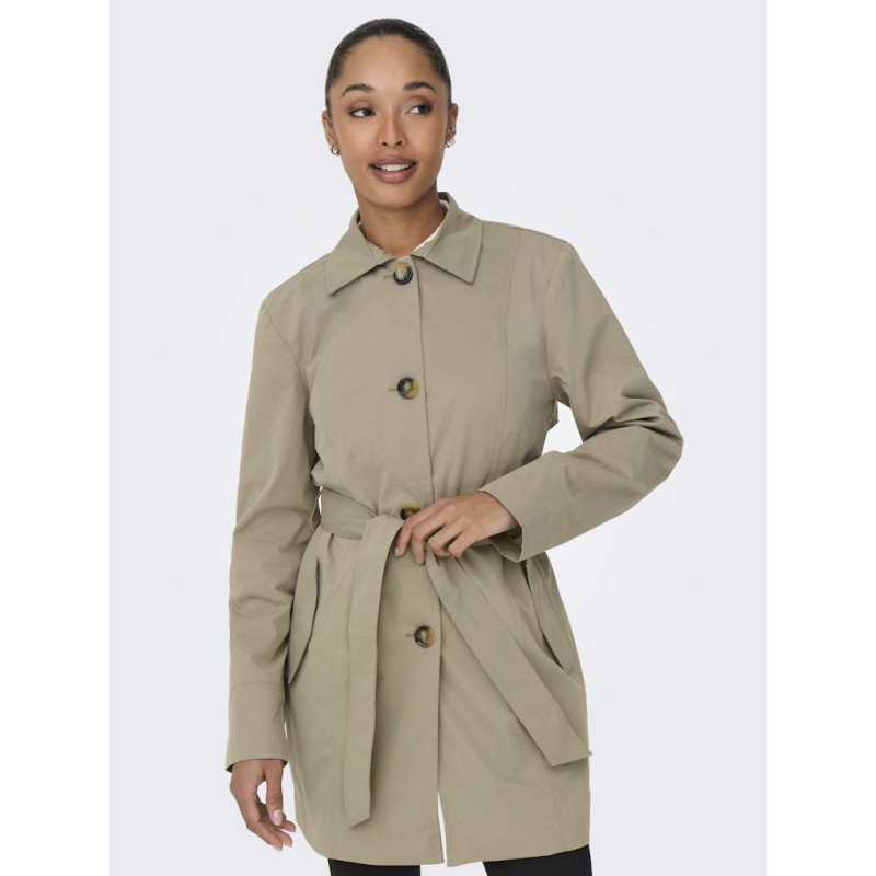 JDY Isadora Trenchcoat - Weathered Teak JDY Isadora Trenchcoat - Weathered Teak