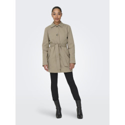 JDY Isadora Trenchcoat - Weathered Teak JDY Isadora Trenchcoat - Weathered Teak