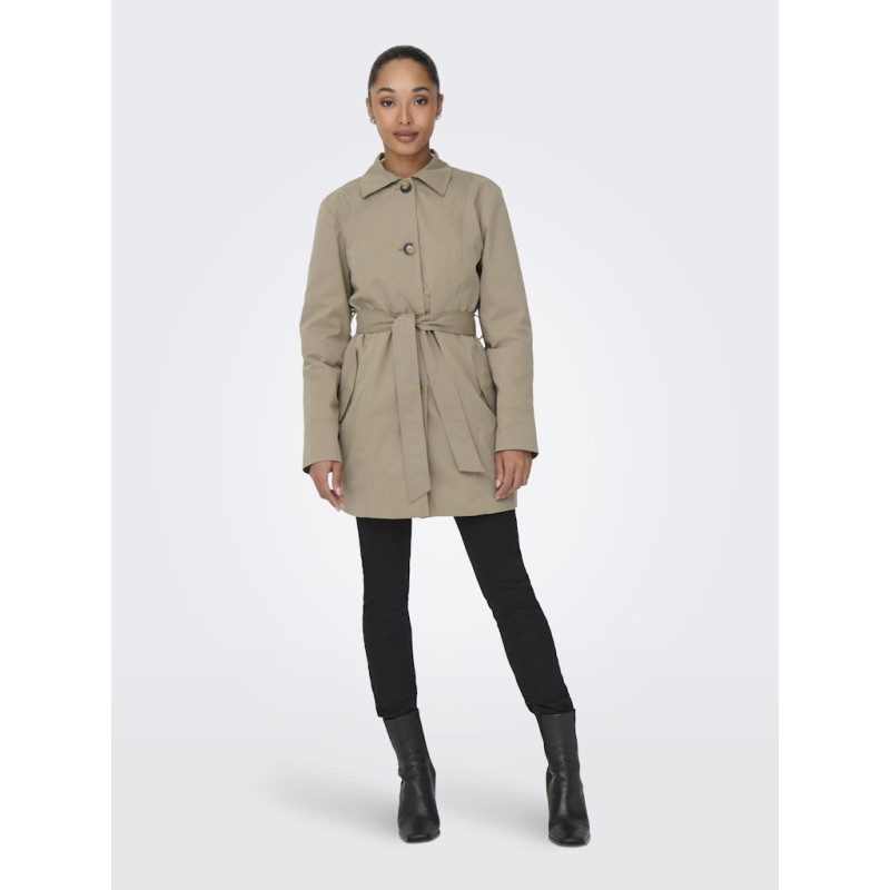 JDY Isadora Trenchcoat - Weathered Teak JDY Isadora Trenchcoat - Weathered Teak