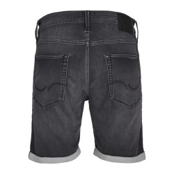 JACK & JONES Rick Jjicon Denim Shorts - Black Denim