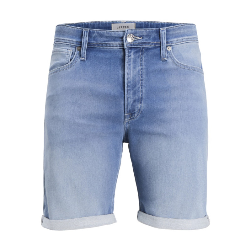 JJ REBEL Joe Jjcraft Denim Shorts - Blue Denim