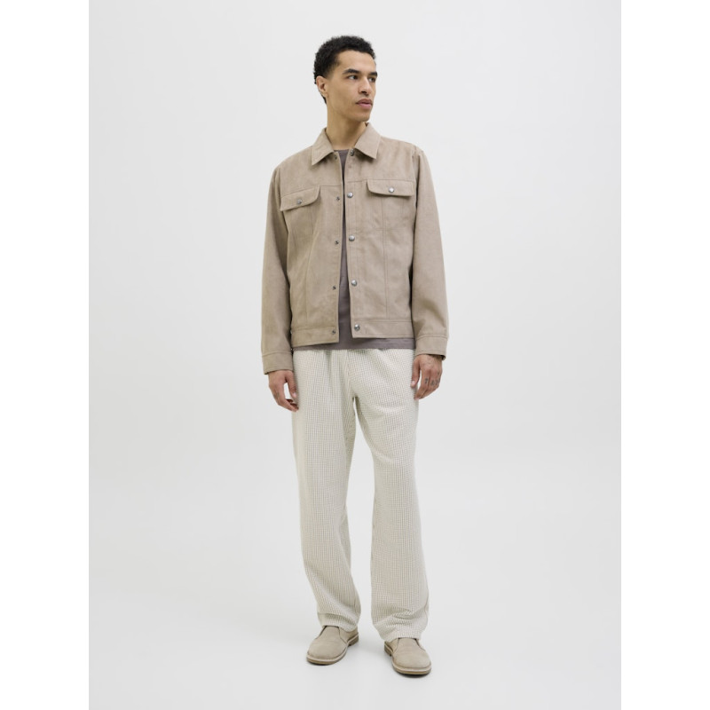 JACK & JONES Karl May Jogging Bukser - Plaza Taupe / Cloud Dancer JACK & JONES Karl May Jogging Bukser - Plaza Taupe / Cloud Dancer