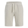 JACK & JONES Karl May Jogging Shorts - Plaza Taupe / Cloud Dancer