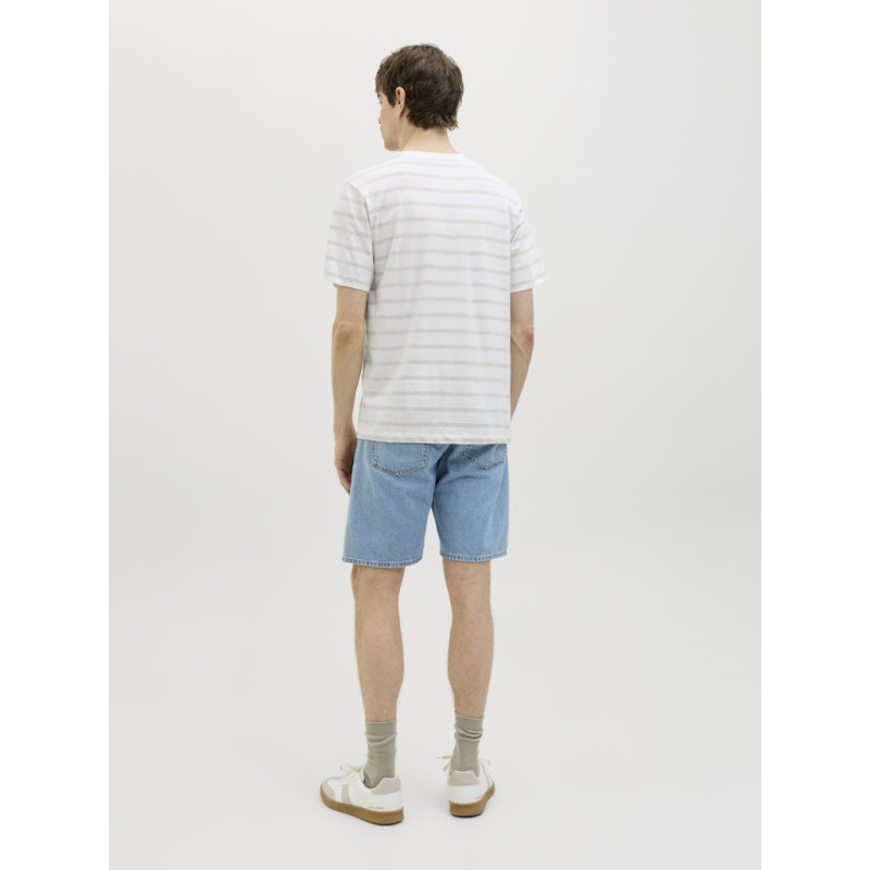 JJ REBEL Pike Stribet T-shirt - Desert Sage JJ REBEL Pike Stribet T-shirt - Desert Sage