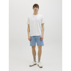 JJ REBEL Pike Stribet T-shirt - Desert Sage JJ REBEL Pike Stribet T-shirt - Desert Sage
