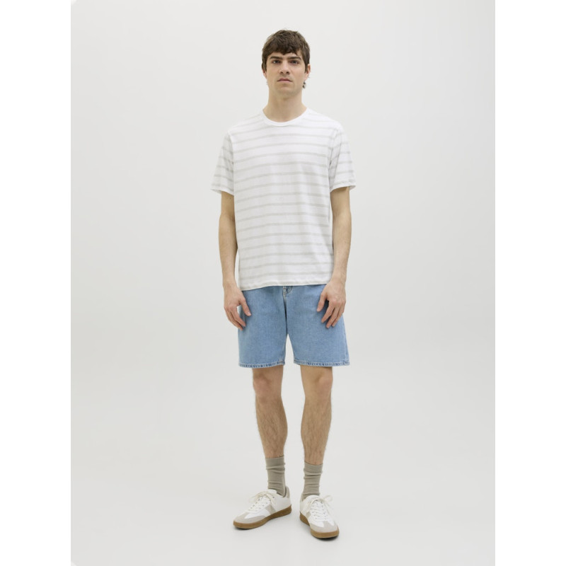 JJ REBEL Pike Stribet T-shirt - Desert Sage JJ REBEL Pike Stribet T-shirt - Desert Sage