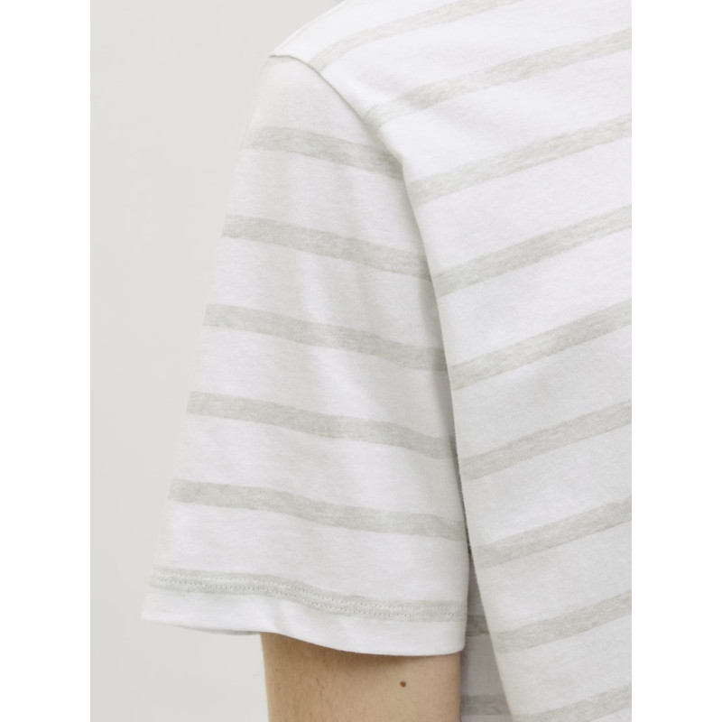 JJ REBEL Pike Stribet T-shirt - Desert Sage JJ REBEL Pike Stribet T-shirt - Desert Sage
