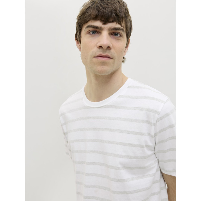 JJ REBEL Pike Stribet T-shirt - Desert Sage JJ REBEL Pike Stribet T-shirt - Desert Sage
