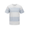 JJ REBEL Pike Stribet T-shirt - Chambray Blue
