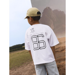 NAME IT KIDS Hart T-shirt - Bright White