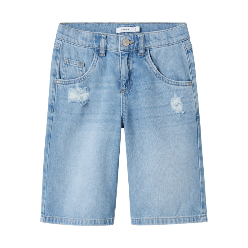 NAME IT KIDS Bella Skater Denim Shorts 5630 - Medium Blue Denim NAME IT KIDS Bella Skater Denim Shorts 5630 - Medium Blue Denim