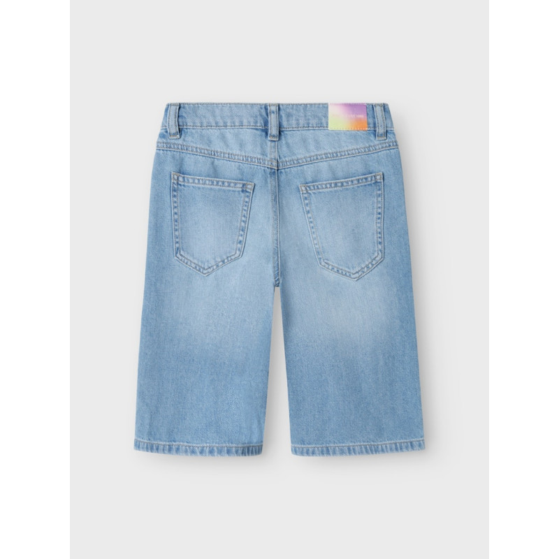 NAME IT KIDS Bella Skater Denim Shorts 5630 - Medium Blue Denim NAME IT KIDS Bella Skater Denim Shorts 5630 - Medium Blue Denim