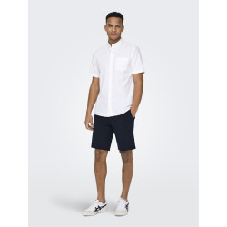 ONLY & SONS Mark 0209 Melange Shorts - Dress Blues ONLY & SONS Mark 0209 Melange Shorts - Dress Blues