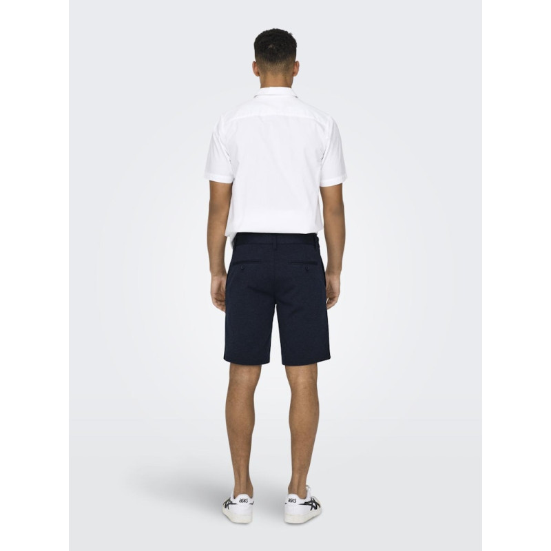 ONLY & SONS Mark 0209 Melange Shorts - Dress Blues ONLY & SONS Mark 0209 Melange Shorts - Dress Blues